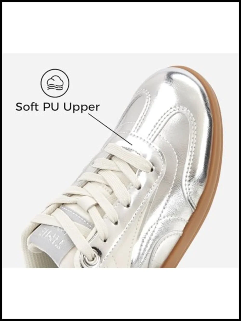 Vintage Retro Fashion Sneakers Non-Slip Lace-Up Casual Comfort Walking Shoes
